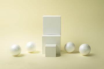 mockup podium product presentation