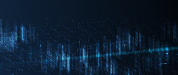 Conceptual technology illustration of artificial intelligence