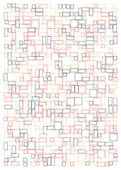 Offset Quads generative art background art illustration