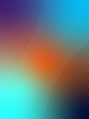 Gradient background with geometric elements