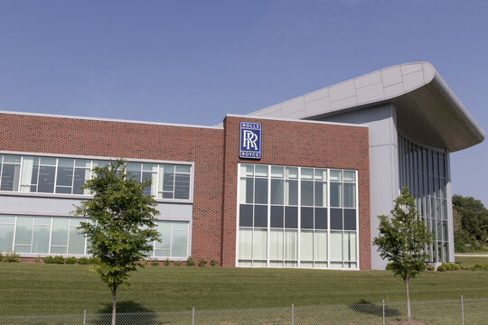 Rolls Royce Purdue Technology Center Aerospace Building. Rolls Royce Conducts Testing And R/D In The Aerospace Industry.