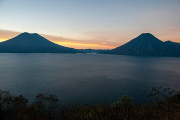 Fototapeta na wymiar Lake Atitlan, Guatemala