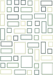 Offset Quads generative art background art illustration