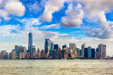 Fototapeta premium Manhattan cityscape in New York