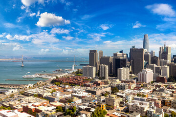 Aerial view of San Francisco