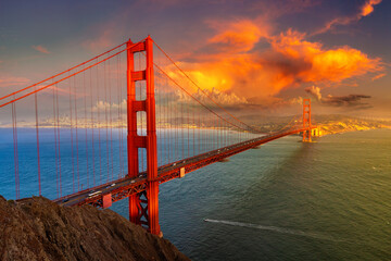 Golden Gate Bridge in San Francisco