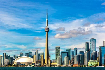 Foto auf Alu-Dibond Toronto and CN Tower, Canada © Sergii Figurnyi