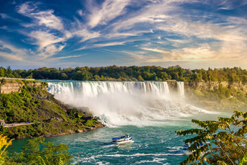 Niagara Falls, American Falls - Powered by Adobe