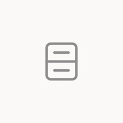 Archive vector icon sign symbol