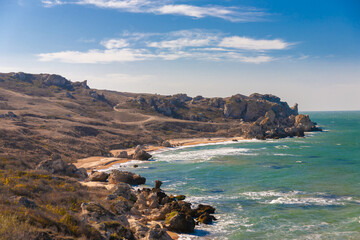 Fototapeta premium Sea. Crimea. General's beaches.