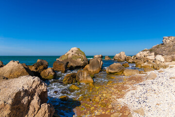 Sea. Crimea. General's beaches.