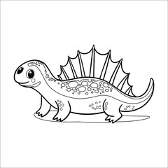 Dinosaur  Coloring page for kids