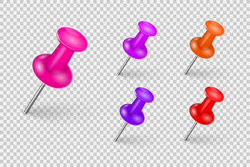 3d pin tack, pinned pushpin, stationery needle