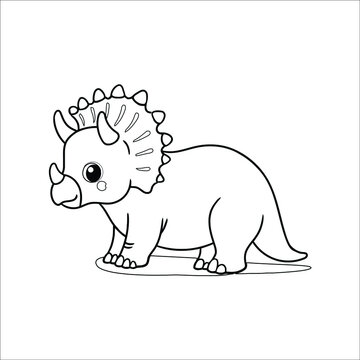 Dinosaur  Coloring page for kids