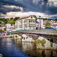 Fototapeta premium Ría de Betanzos, Galicia