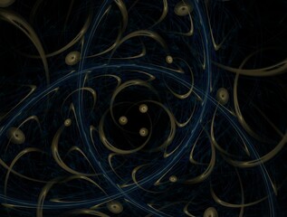 Imaginatory fractal abstract background Image