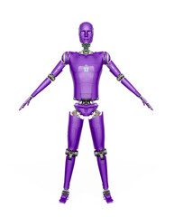 almost human cyberman in a pose