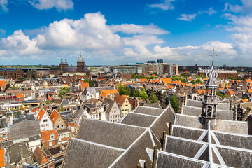 Panoramic view of Amsterdam