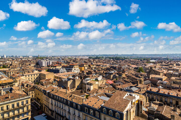 Panoramic view of Bordeaux