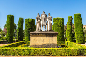 Gardens at the Alcazar in Cordoba