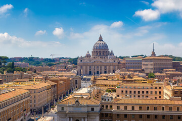 Fototapeta na wymiar Basilica of St. Peter in Vatican