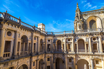 Medieval Templar castle in Tomar