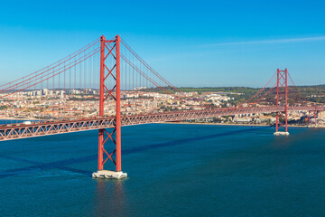 25th of April Bridge in Lisbon