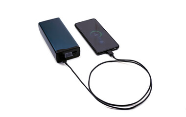 Charging a mobile phone with a power bank