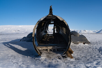 Abandoned military aircraft in Iceland