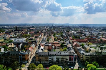 view on dresden neustadt