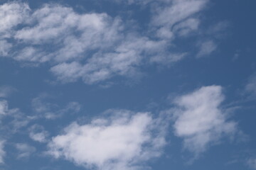 Obraz premium blue sky with clouds