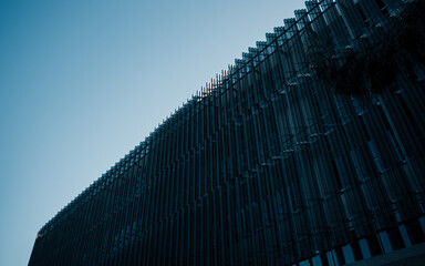 Building and sky