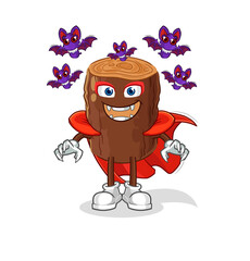 log Dracula illustration. character vector