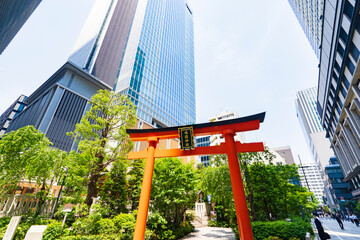 【都市景観】日本橋 福徳神社