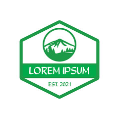 camping logo , adventure logo vector