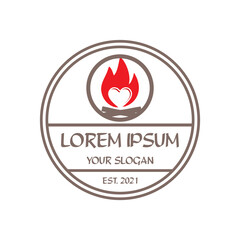 camping logo , adventure logo vector