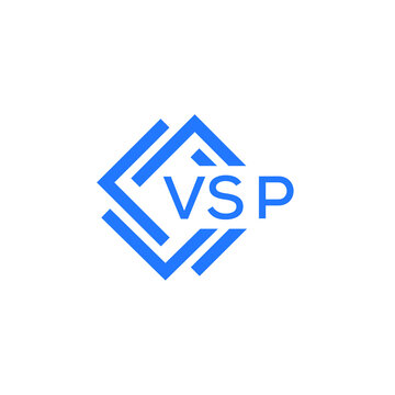 VSP technology letter logo design on white  background. VSP creative initials technology letter logo concept. VSP technology letter design.
