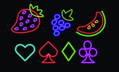 Casino icon. Use it for user interface, web advertisement or poster design.