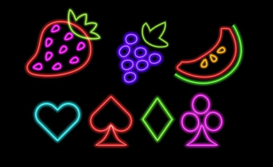 Casino icon. Use it for user interface, web advertisement or poster design.