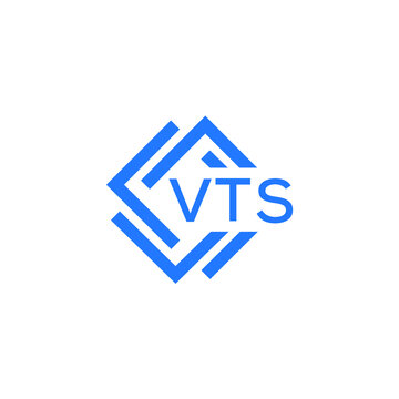 VTS technology letter logo design on white  background. VTS creative initials technology letter logo concept. VTS technology letter design.
