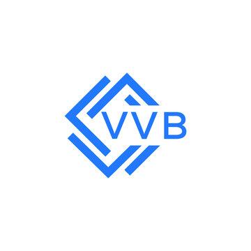 VVB technology letter logo design on white  background. VVB creative initials technology letter logo concept. VVB technology letter design.