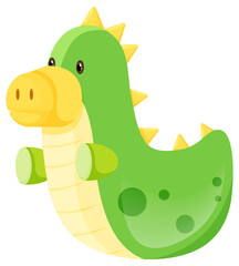 Set of inflatable toy for pool element