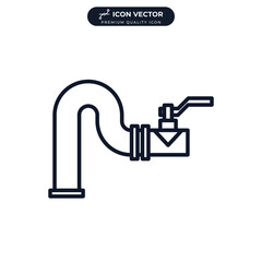 plumbing icon symbol template for graphic and web design collection logo vector illustration