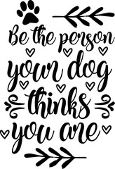 dog t shirt and svg design