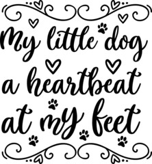 dog t shirt and svg design