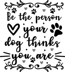 dog t shirt and svg design