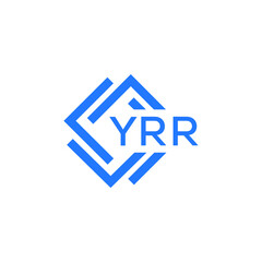 YRR technology letter logo design on white  background. YRR creative initials technology letter logo concept. YRR technology letter design.
