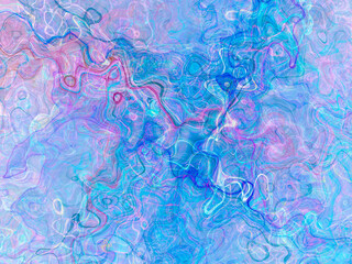 Abstract background illustration, modern hipster futuristic fractal flame graphic. colorful surreal poster, banner