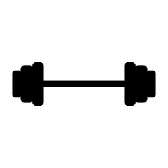 barbell icon design template vector illustration