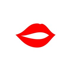 lips icon or logo sign symbol vektor illustration